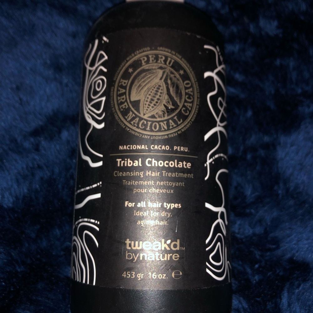 Tweak'd Nature TRIBAL CHOCOLATE 5in1 Cleansing Hair Treatment JUMBO 16oz NO PUMP - Picture 4 of 5